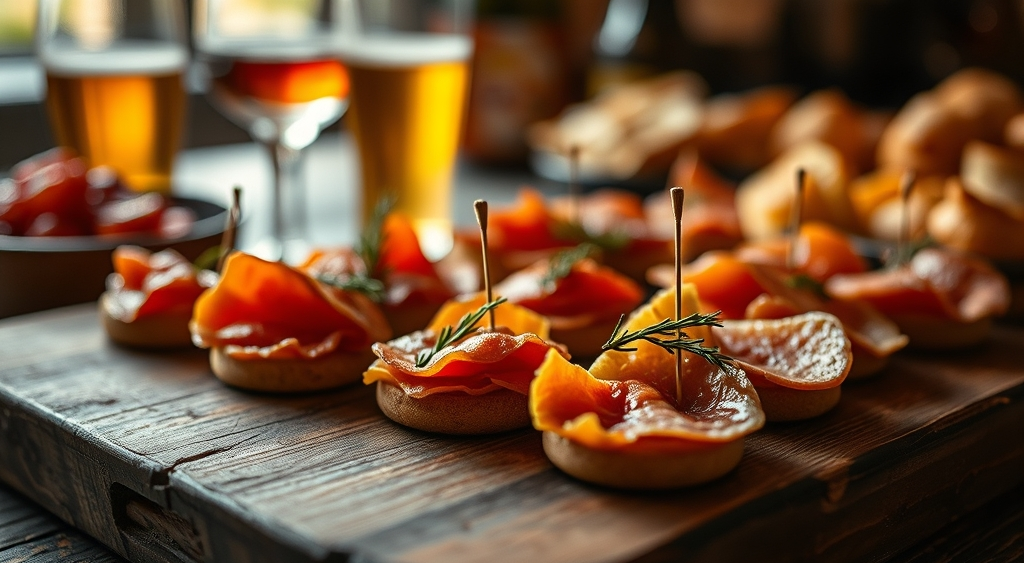 Réussir vos canapés à la charcuterie corse : l'art de l'apéritif raffiné