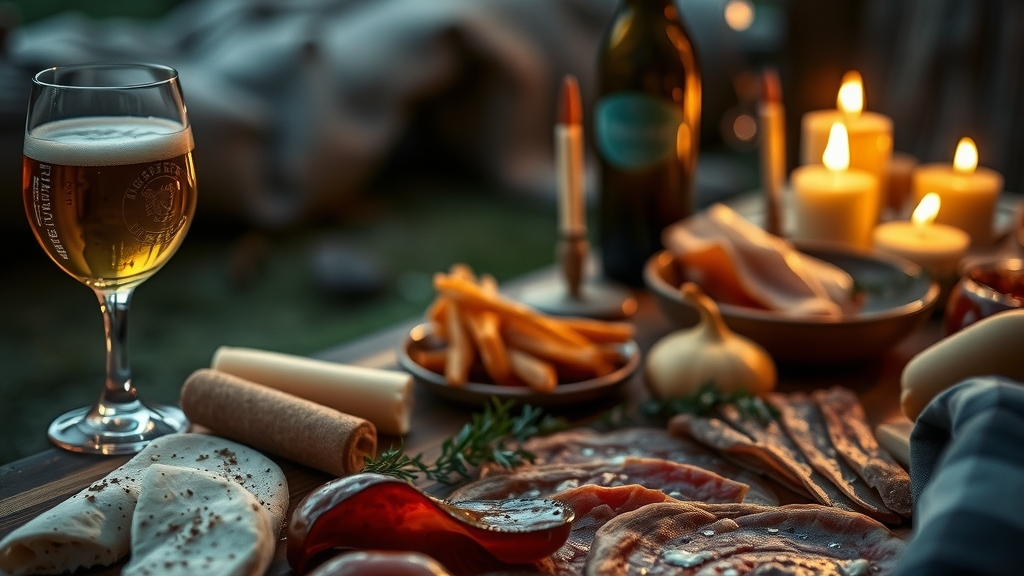 Dîner immersif en pleine nature : la planche corse nomade