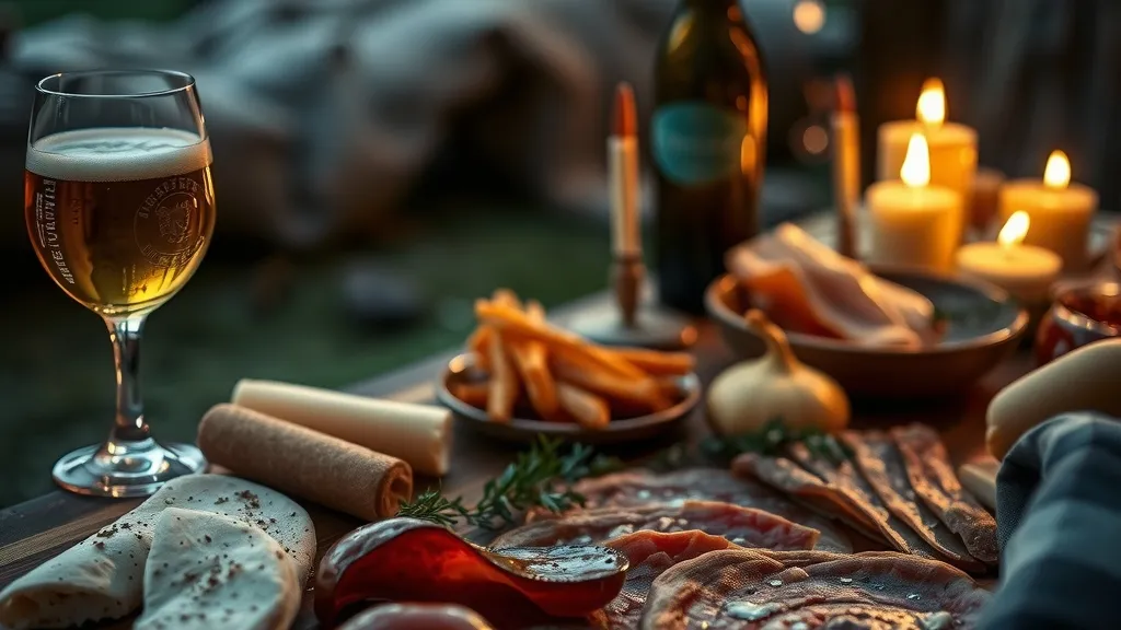 Dîner immersif en pleine nature : la planche corse nomade