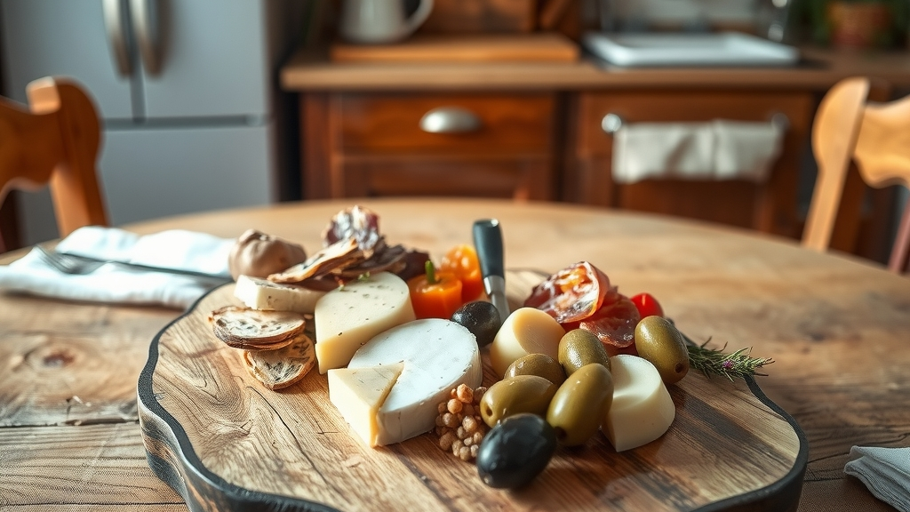 Mini-planche corse : composer un apéritif qui fait plaisir