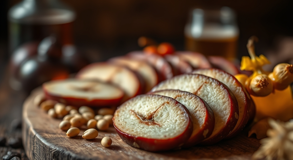 Planche d'automne : figues, noix et charcuterie corse en accord parfait