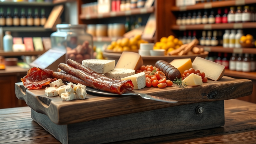 Planche corse en épicerie fine : éviter l’effet vitrine
