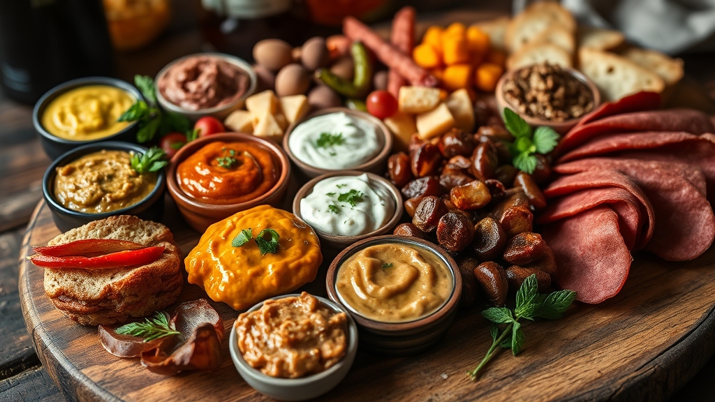Trempettes et dips : 7 idées pour sublimer votre planche de charcuterie corse